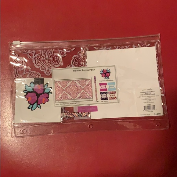 Vera Bradley Planner Bonus Pack Dream Tapestry - Picture 3 of 3